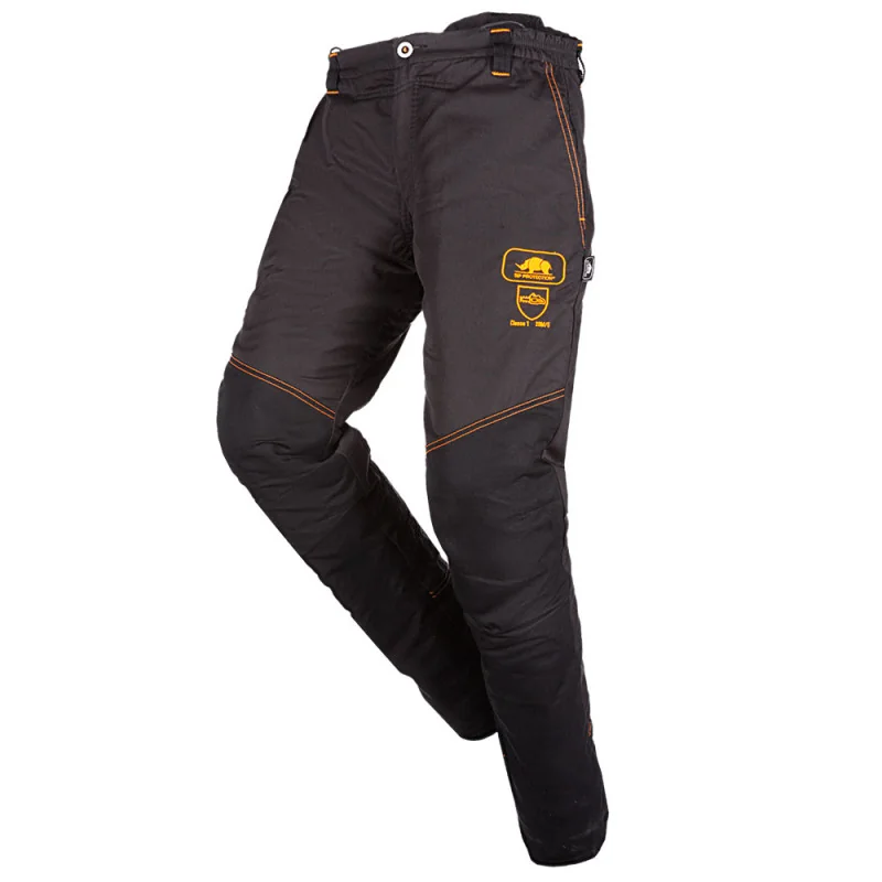 Pantalon anti coupure bûcheron classe 1 type A - PERTHUS SIP PROTECTION Gris Anthracite / Noir M