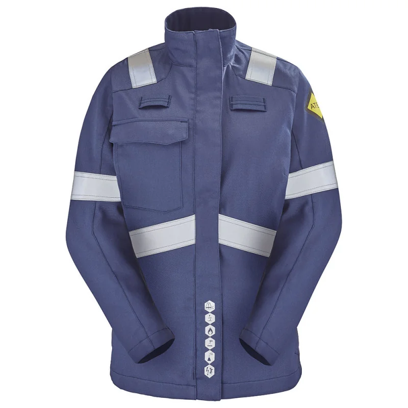 Veste multirisques femme CIRSE - Atex Reflect 260 XP Cepovett 0 / Taille XS Bleu Marine
