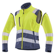 Softshell haute visibilité femme manches amovibles TIAN Cepovett Safety