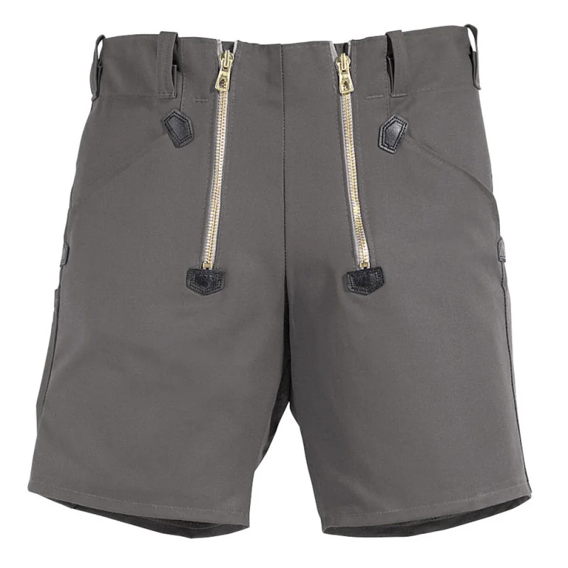 Short de travail largeot reps moleskine - WIM FHB 36 Gris
