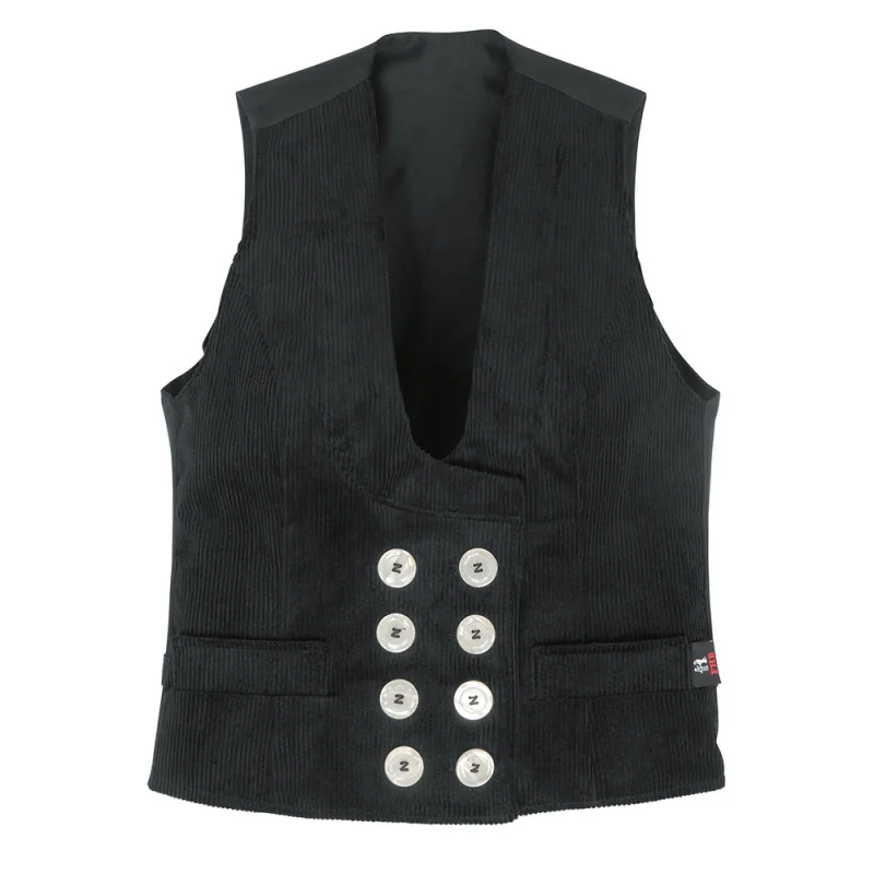 Gilet de charpentier femme en velours cordelet - HILDE FHB 42 Noir