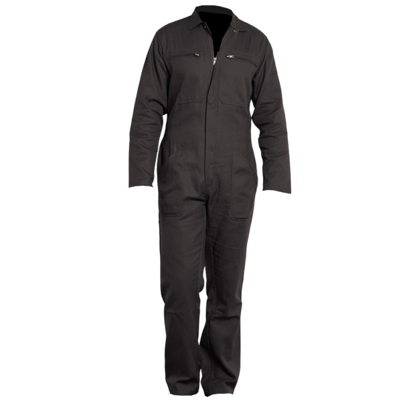 Combinaison de travail coton Sanfor gris foncé PBV JUAN - 05TYAG Gris T6 / Taille 4XL