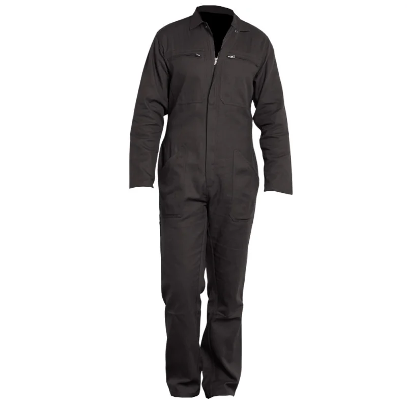 Combinaison de travail coton Sanfor gris foncé PBV JUAN - 05TYAG Gris T2 / Taille L