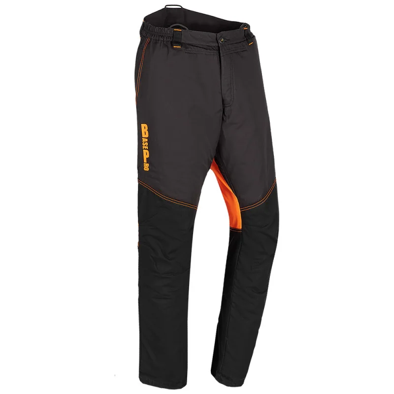 Pantalon de bûcheron ventilé classe 2 type A - VENTOUX 2 SIP PROTECTION Gris / Noir L