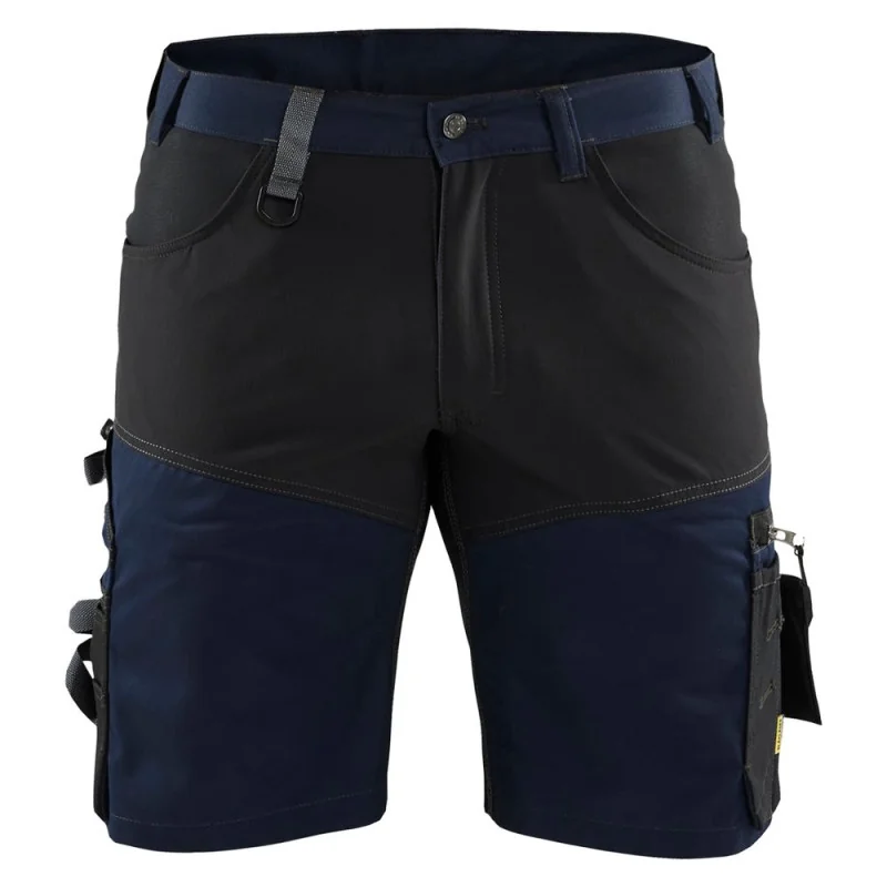 Short de travail artisan stretch - 17981860 BLAKLADER 50 Marine Foncé / Noir