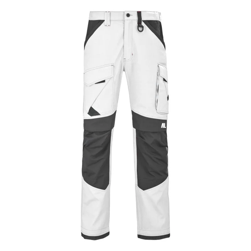 Pantalon de peintre Lafont RULER - 1ATT3 Work Attitude 3 1 / 40-42 Blanc