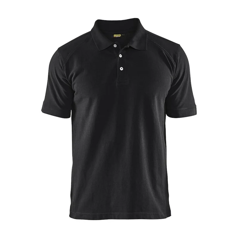 Polo de travail bicolore manches courtes - BLAKLADER 3324 Noir XXL