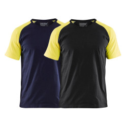 T-shirt pro bicolore manches courtes Blaklader 3515