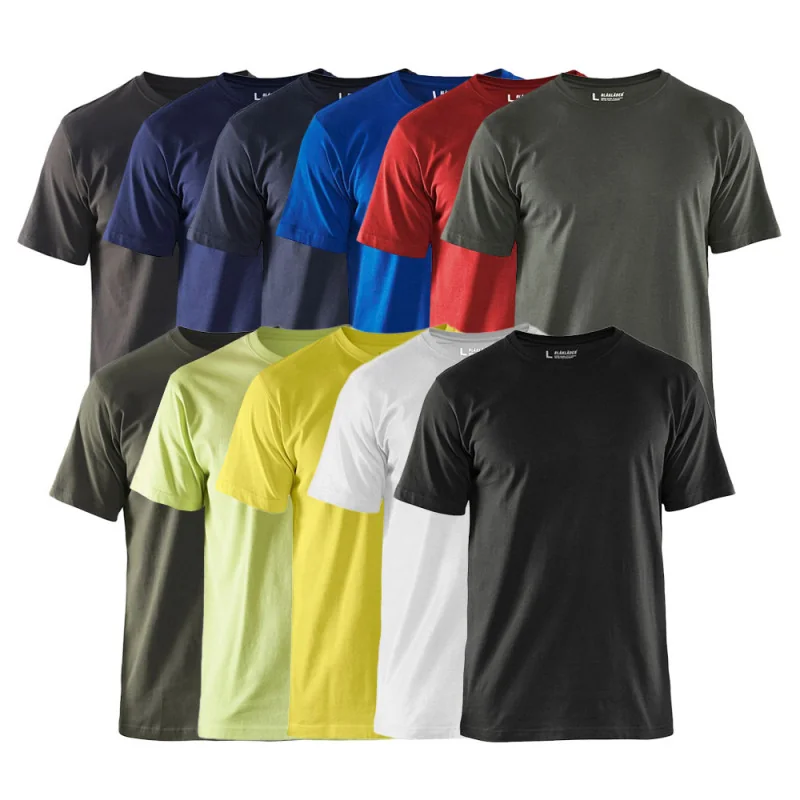 Blaklader - T-Shirt à manches courtes avec logo blanc Medium ||355510421000M