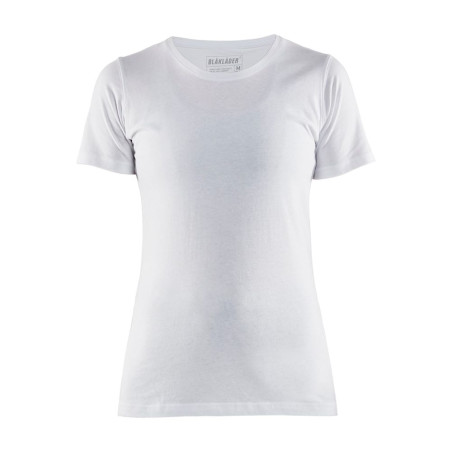 Tee shirt de travail femme 100% coton manches courtes - Blaklader 33341042