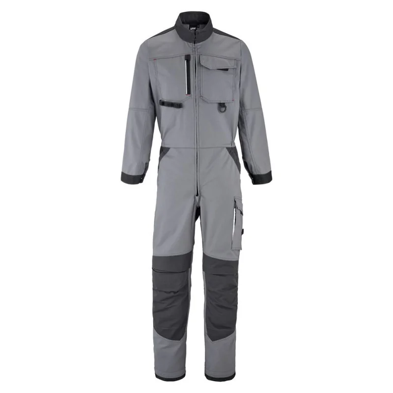 Combinaison de travail 1 zip Lafont FRAME L3 - 5ATT3 Work Attitude 3 1 / Taille S Gris Acier contrasté Gris Charbon