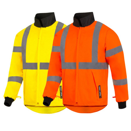 PIONEER Veste De Sécurité Détachable, Orange Haute Visibilité, Moyen/Petit, Polyester, CSA Z96 Classe 2 Niveau 2 V1021450 S M Sgd698