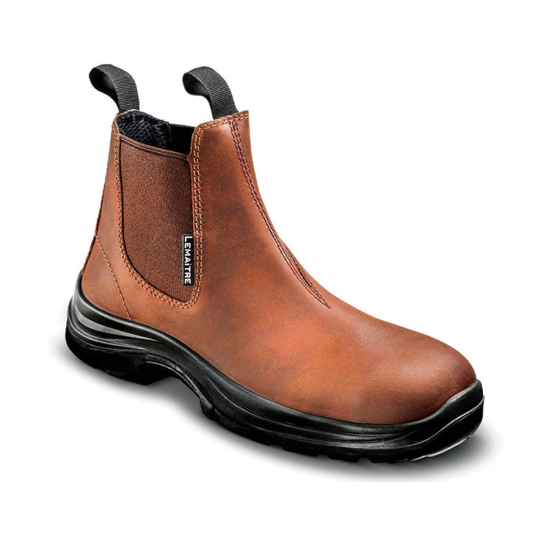 Bottines de sécurité marron S3 - RIDER 2.0 LEMAITRE 41 Marron