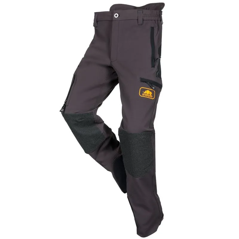 Pantalon élagage stretch - 1SSP Progress SIP PROTECTION Gris / Noir XXL