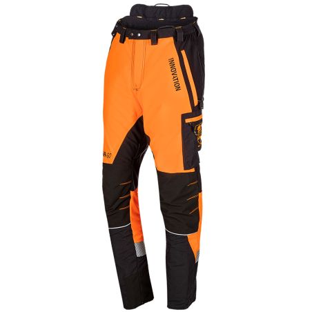 Pantalon grimpeur élagueur CANOPY AIR-GO orange et noir