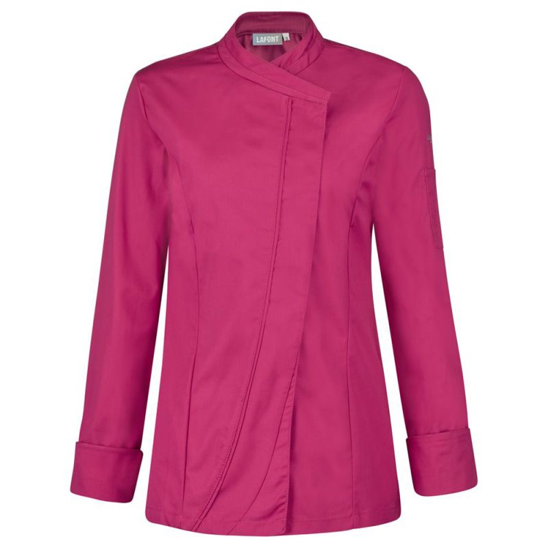 Veste de cuisine femme Lafont SAFFRON - 2SAFCP 6 / Taille 3XL Rose