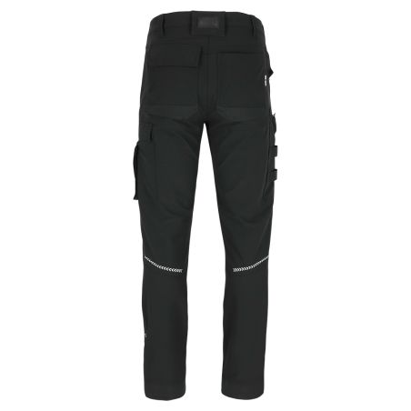 Pantalon de travail slim stretch noir FARO HEROCK