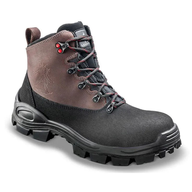 Chaussures de sécurité hautes imperméables S3 SRC - TREKTEX LEMAITRE 46 Marron / Noir