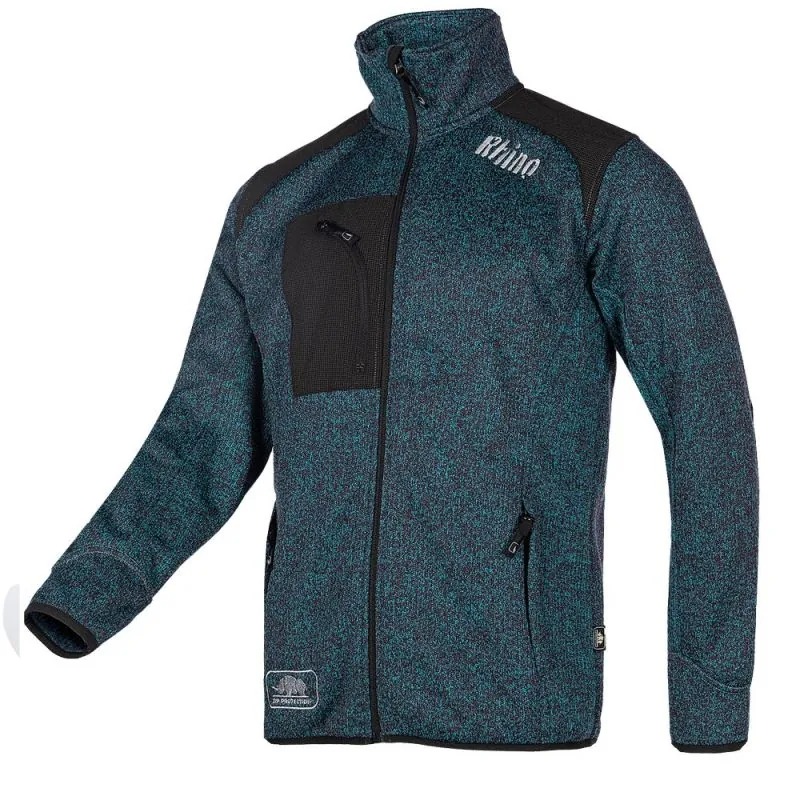 Polaire de travail zippée TUNDRA SIP PROTECTION - 653A XL Dragonfly Blue