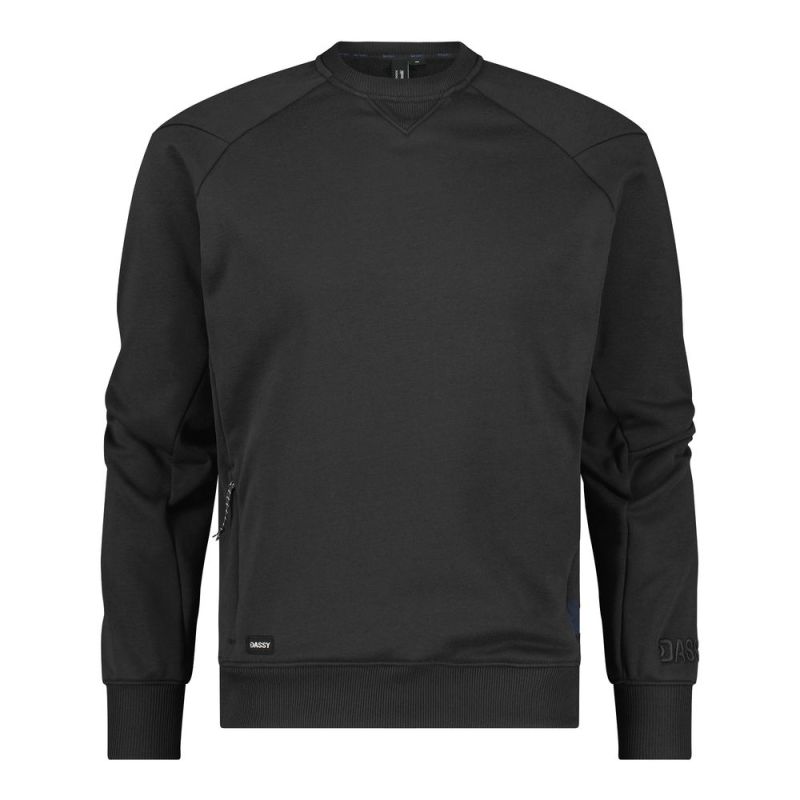 Sweat de travail en polyester recyclé col rond - DOLOMITI DASSY Vivid Noir XS