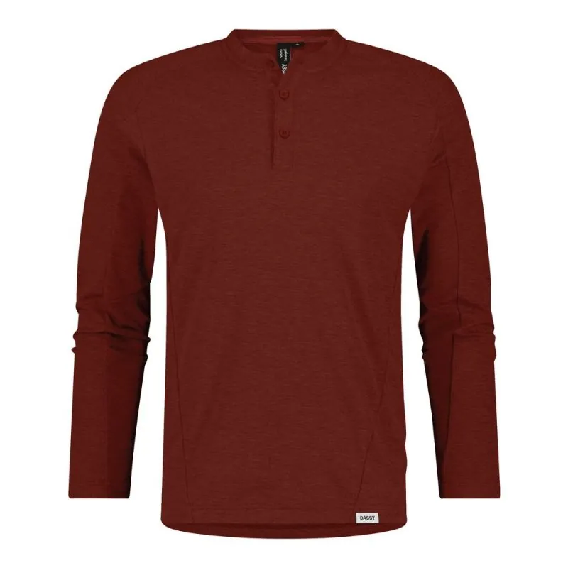 T-shirt de travail manches longues en polyamide recyclé - SERENGETI DASSY Vivid 4XL Rouge Brique