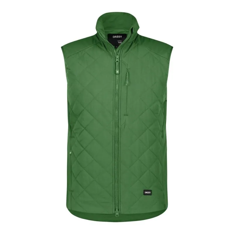 Gilet de travail matelassé en polyester recyclé - YALA DASSY Vivid 4XL Vert Orme