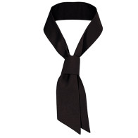 Cravate Courte Mixte Noire LAFONT