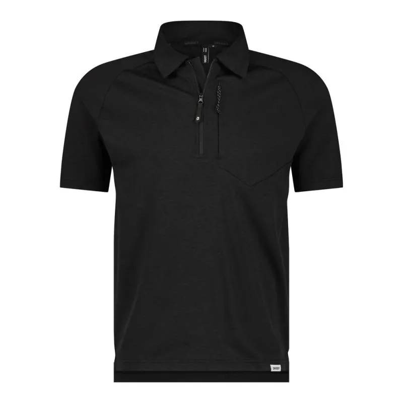 Polo de travail rafraîchissant avec col zippé - MADIDI DASSY Vivid Noir 4XL