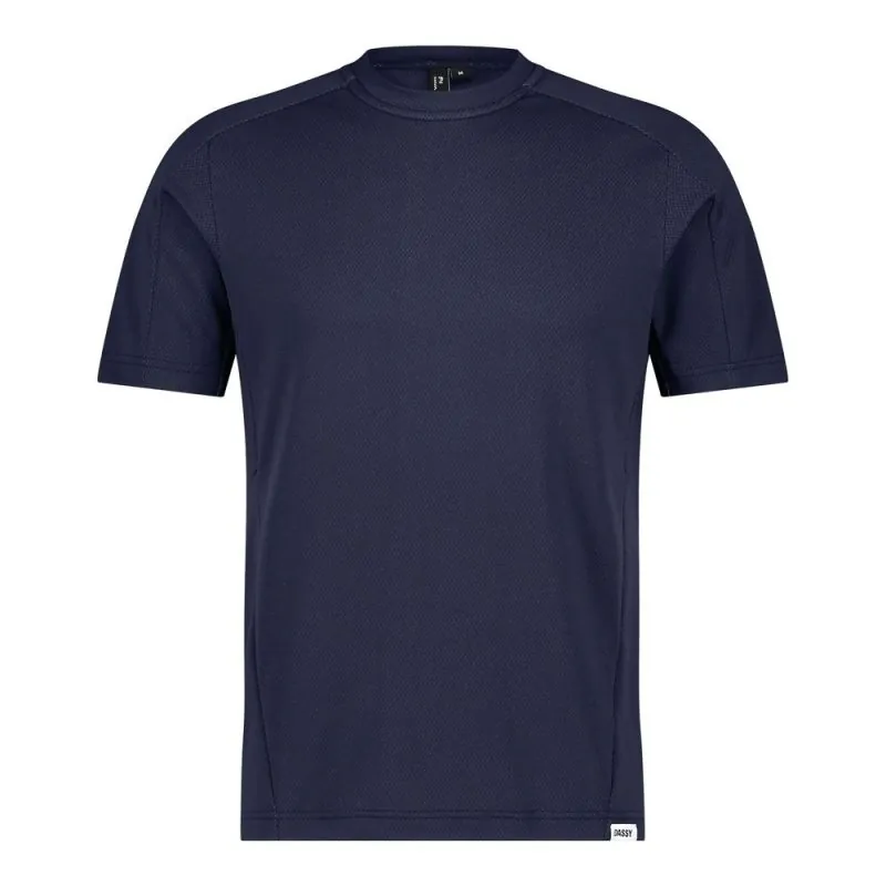 T-shirt de travail manches courtes en polyester recyclé - FUJI DASSY Vivid Bleu Nuit XS