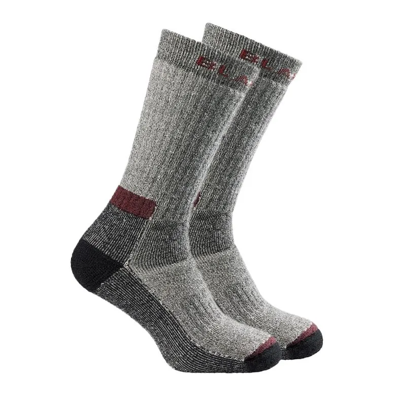 Chaussettes de travail épaisses en laine - 25031085 BLAKLADER 43-45 Noir / Gris clair