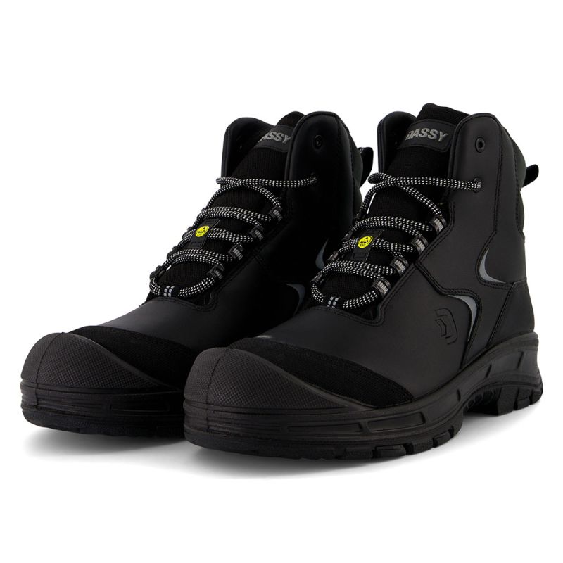 Chaussures de chantier imperméables S7S FO SC HRO SR ESD - SETH DASSY 47 Noir