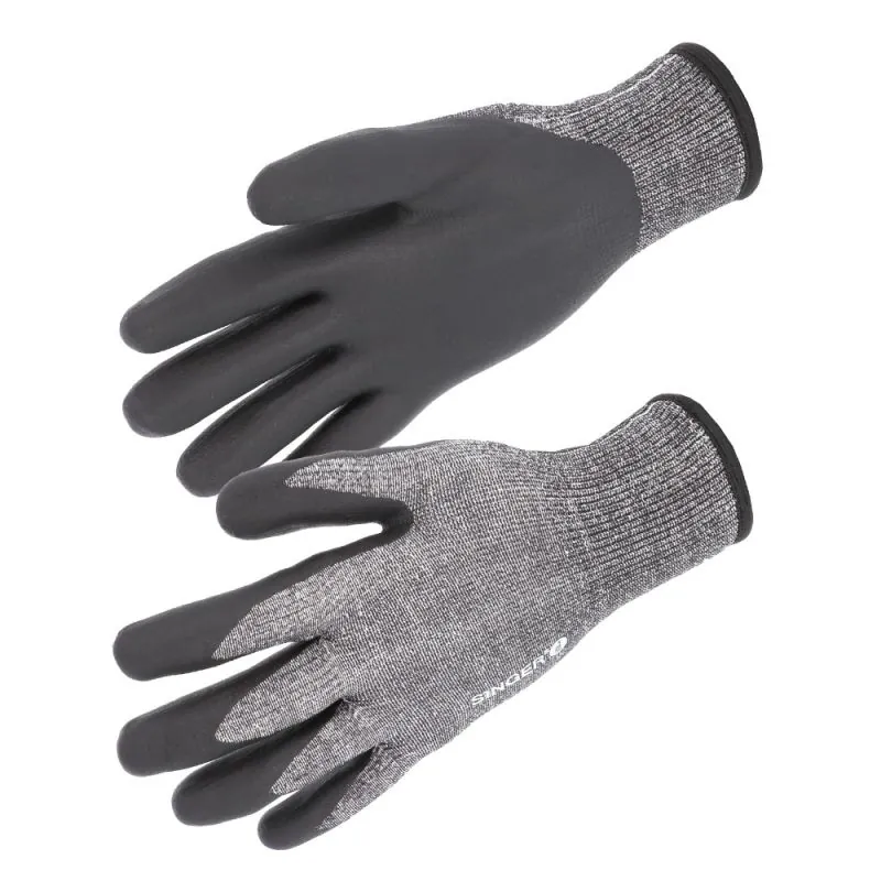 Gant de travail hiver norme EN 511 - SNOWCUT SINGER Gris / Noir 11