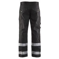 Pantalon de travail noir pour transport routier Blaklader 14511811