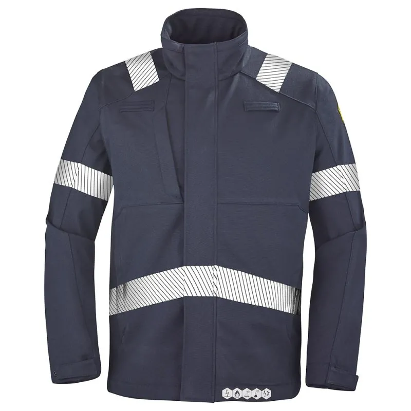 Softshell multirisques ATEX - TEIDE 9D98 Cepovett Safety 7 / Taille 4XL Bleu Marine