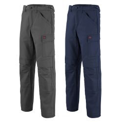 Pantalons de travail coton / polyester recyclé Lafont BASALTE 1MIMUPPI