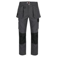 Pantalon de travail gris avec poches à clous HEROCK SPERO