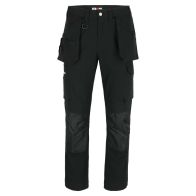 Pantalon de travail noir avec poches à clous HEROCK SPERO