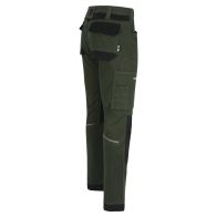 Pantalon professionnel strech vert HEROCK XENI