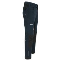 Pantalon HEROCK XENI bleu marine en coton / élasthanne