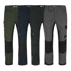 Pantalon de travail strech 2D avec poches genouillères HEROCK XENI 23MTR2102