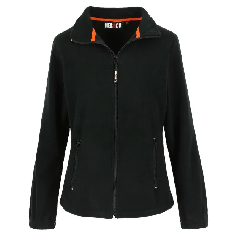 Veste polaire de travail femme DEVA HEROCK - 21FJC0901 - Déstockage Noir M