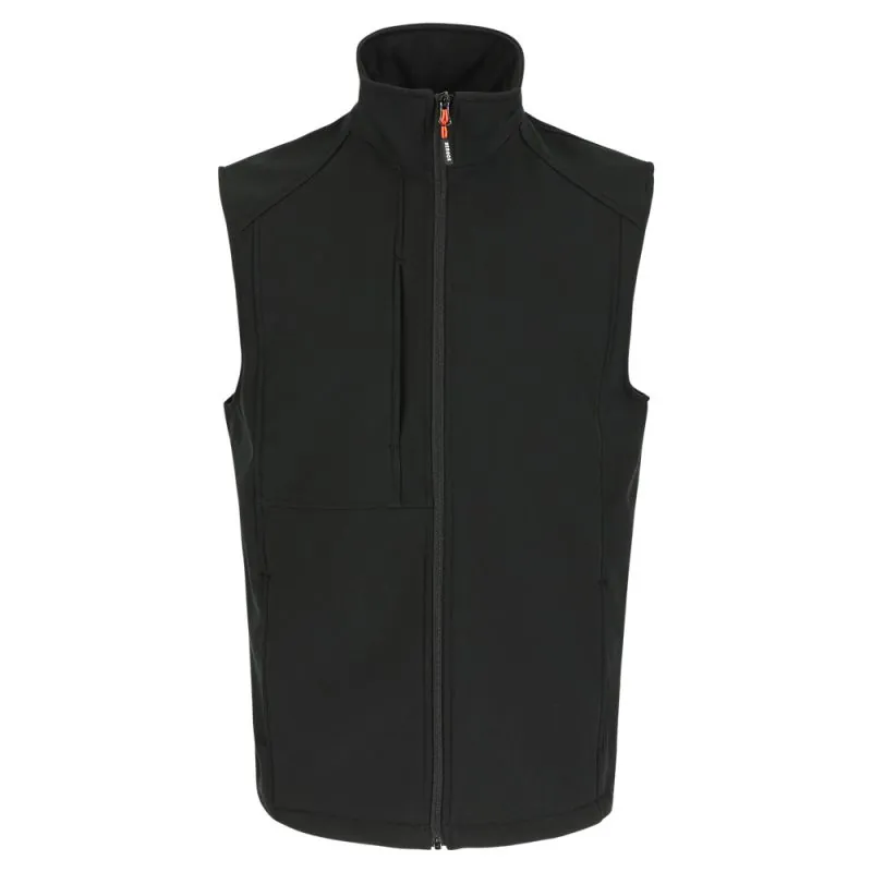 Gilet de travail softshell HEROCK MALUS - 21MBW2001 Noir XXL