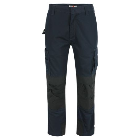 Pantalon de travail bleu marine avec poches genoux TITAN HEROCK