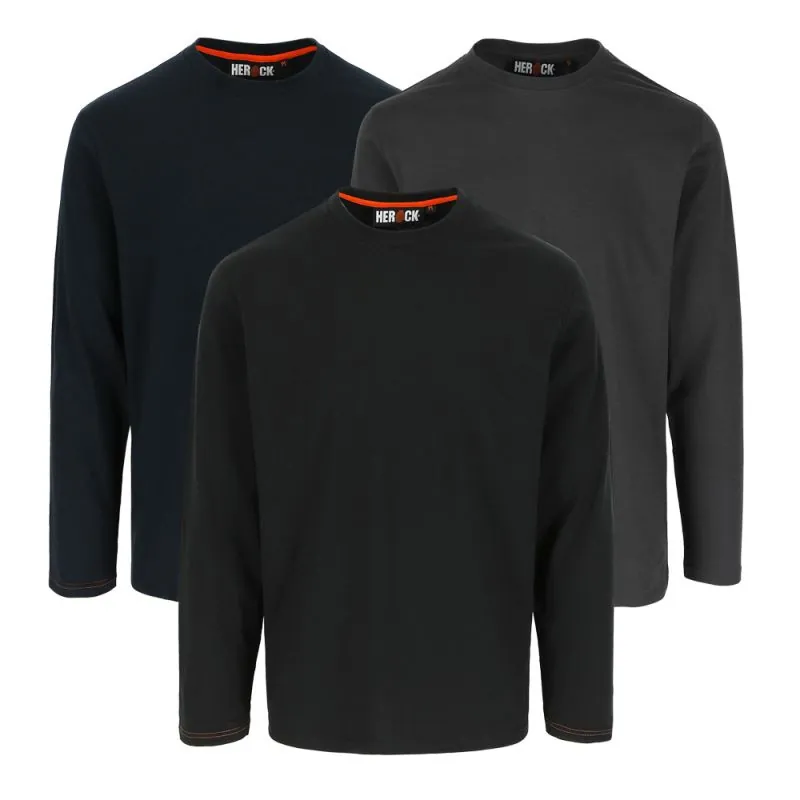 Tee shirt de travail manches longues HEROCK NOET - 21MTS1201 Noir XS