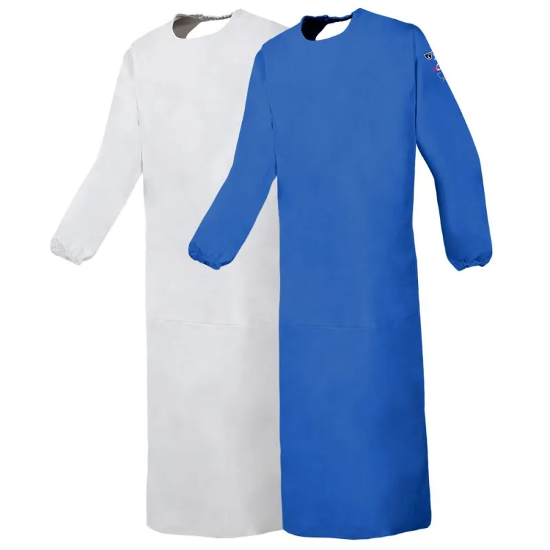 Tablier agroalimentaire avec manches 100% polyamide enduction PU - BOULOGNE SIOEN 8133A2FK0 Blanc XXL/3XL