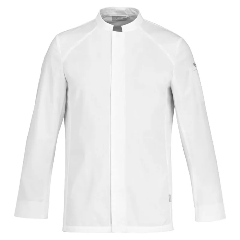 Veste de cuisine homme manches longues Lafont BASIL 2 - 2BSL2 5 / Taille XXL Blanc