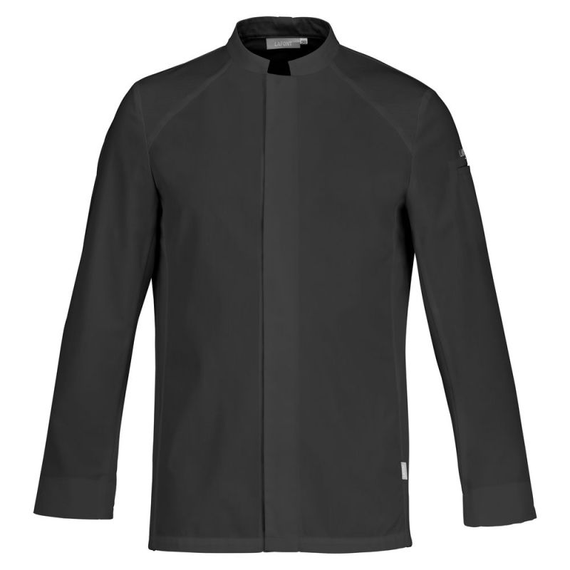 Veste de cuisine homme manches longues Lafont BASIL 2 - 2BSL2 Noir 7 / Taille 4XL