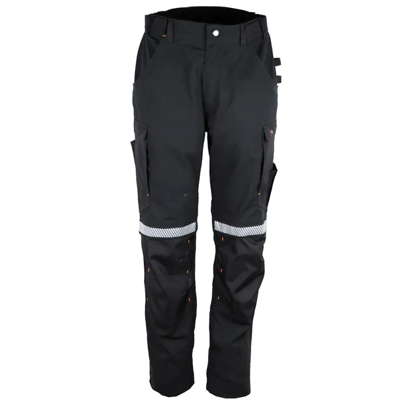 Pantalon de travail femme en ripstop stretch - PRETI Singer Safety - Déstockage Noir M