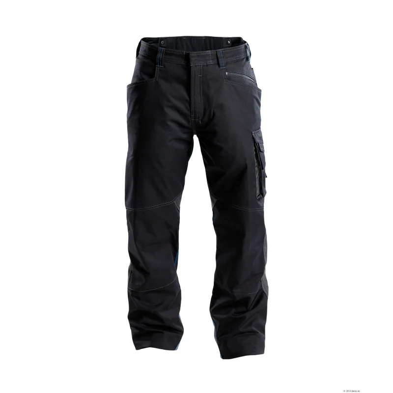 Pantalon de travail déperlant bicolore DASSY SPECTRUM Noir contrasté Gris 64