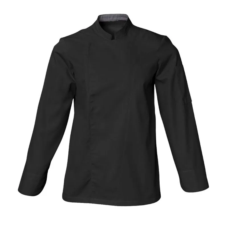 Veste de cuisine mixte manches longues - SNV COOKIE ML 4 / 52-54 Noir